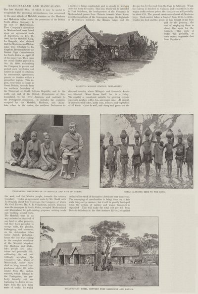 Mashonaland and Manicaland by Amedee Forestier